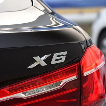 Ne Promocijo! Avto Emblem Zadaj Značko Nalepke Nalepke Pismo ABS Trajne Združljiv BMW Emblem X1 X3 X5 X6 GT 25813