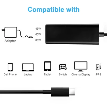 3 v 1 Tip C HUB 1/2 Prilagodilnik Pretvornika USB-C HUB Adapter Primeren za Notebooke Pametne telefone z USB-C Vrata 4