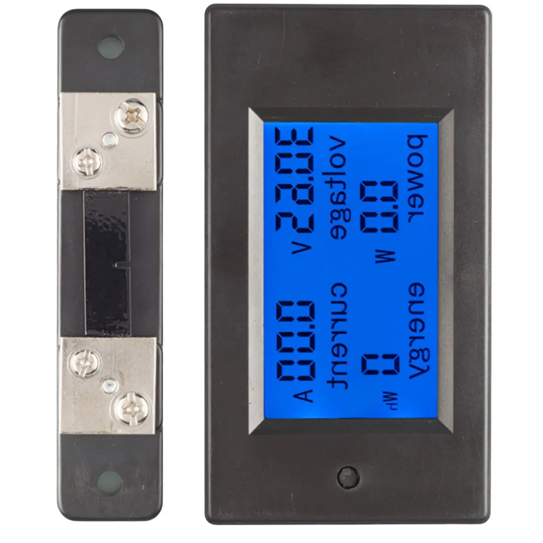 DC LCD Combo Meter KWH Watt Plošči Merilnik Digitalni Prikaz Napetost, Trenutna Moč Poraba Električne Energije Merilnik Baterije Tester 4