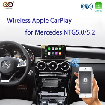 Sinairyu Brezžični Apple Carplay za Mercedes A B C E G CLA GLA GLC-E Razred Avtomobila igrajo Android Auto/Zrcaljenje-2019 NTG5 W205 1