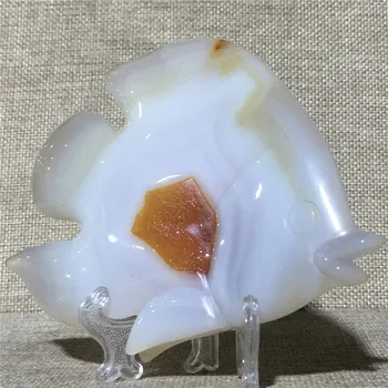 Naravni Agate Geode Quartz Crystal Darilo Doma Oprema Dekoracijo Obdelavo Kamna In Gemstone Reiki Zdravljenje Čaker DIY Ribe 1