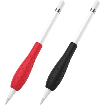 2 Pack Svinčnik Silikonski Ergonomska Grip Držalo Zaščitni Rokav Kritje Pribor Za Apple Svinčnik 1. / 2. Generacije 4