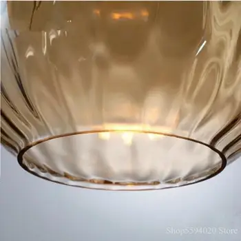 Sodobne Evrope, Steklo Obesek Light 3 Barve za Dnevni Sobi Luč, ki Visi v Kuhinji Viseče Svetilke luç Doma Dekor Lampara 26715