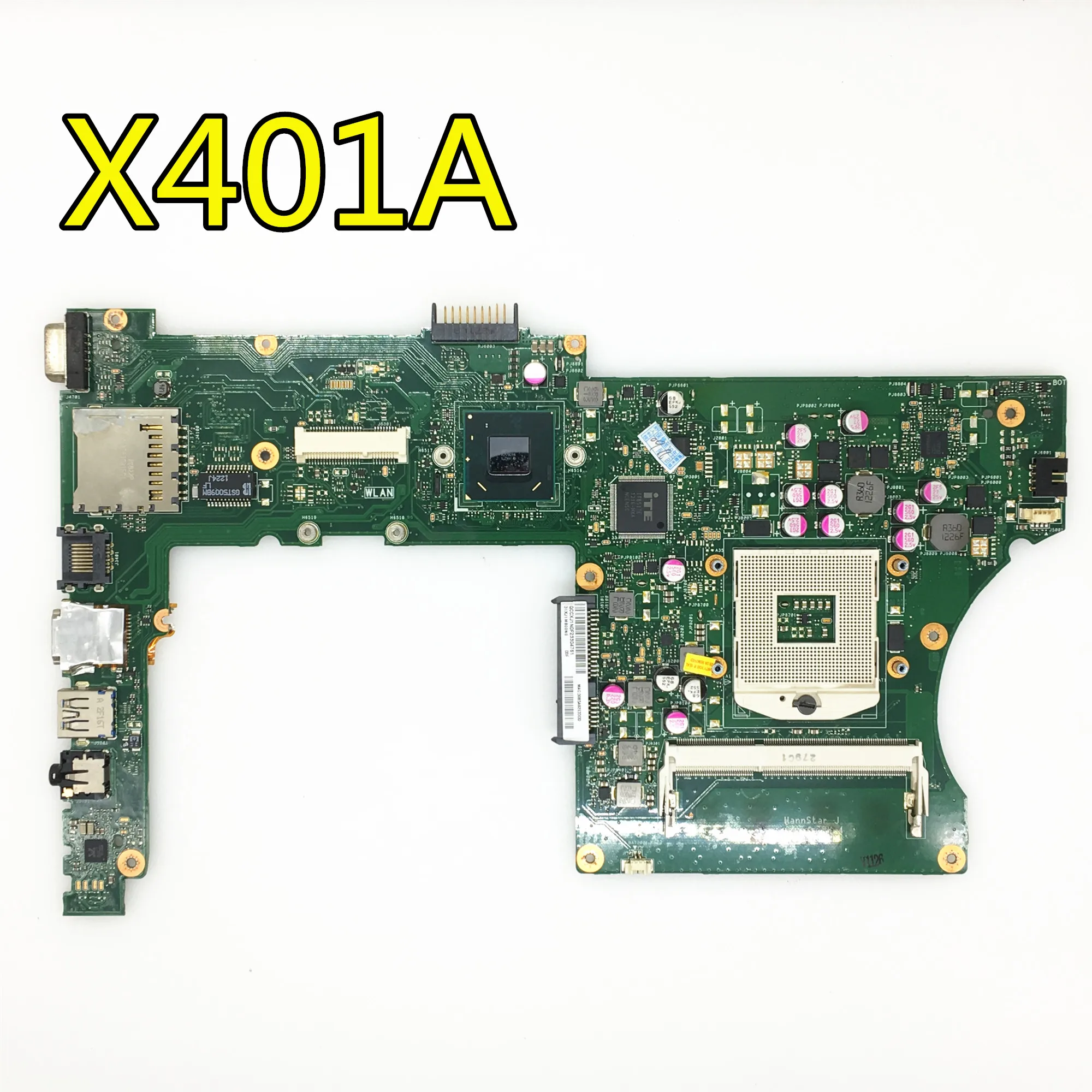 X401A Motherboard HM76 HM70 REV 2.0 RAM Za ASUS X401A F401A X501A X301A prenosni računalnik z Matično ploščo X401A Mainboard X401A Motherboard 1