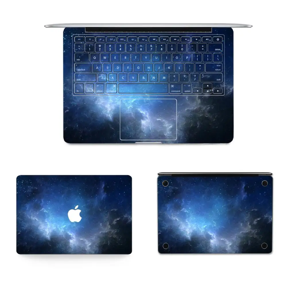 Prenosnik Teksturo Laptop Telo Nalepko Varovalne Kože, Vinilne Nalepke za Macbook Air Pro Retina 11