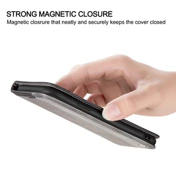 Luksuzni Letnik Flip Case Za iPhone 7 Plus 5 5 JV 6 6S 8 Plus X XR XS Max 11 Pro PU Usnje Primerih Magnet Funda Coque Shockproof 0