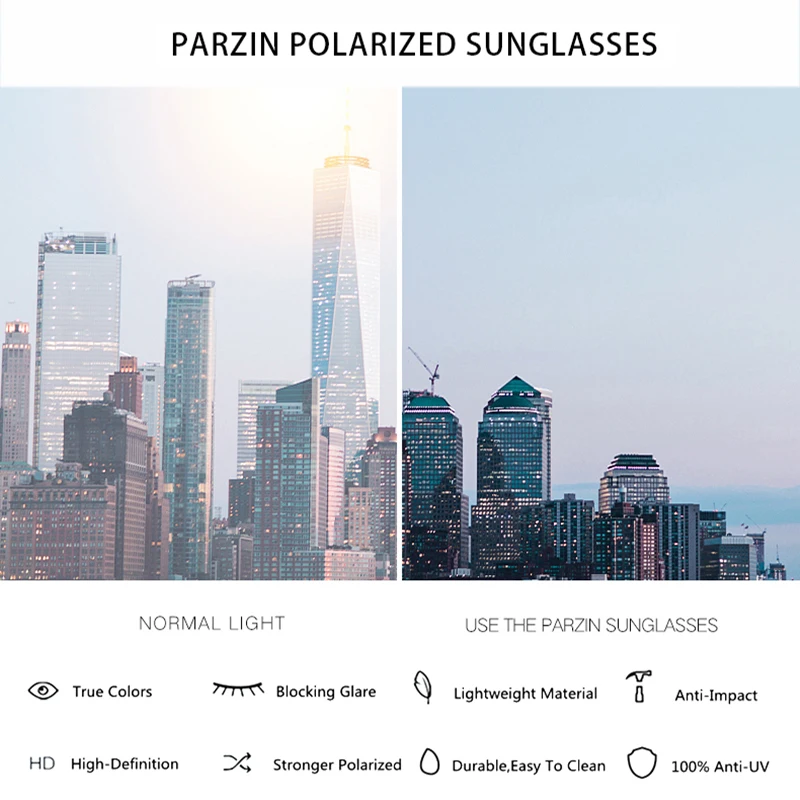 PARZIN blagovne Znamke Polarizirana sončna Očala Ženske Retro Krog Luksuzni Zlato Puščico sončna Očala Za Ženske 2019 Sunmmer 3