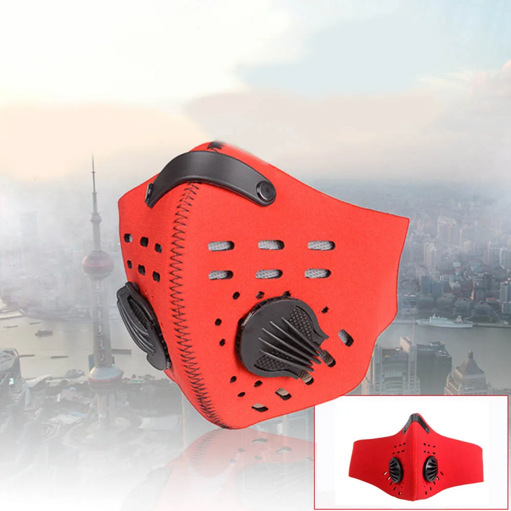 Oglje Masko Z 2 Dihalni Ventil Stroj Usta Skp Z Ogljikovim Filtrom Masko Za Enkratno Uporabo Mascarillas 5
