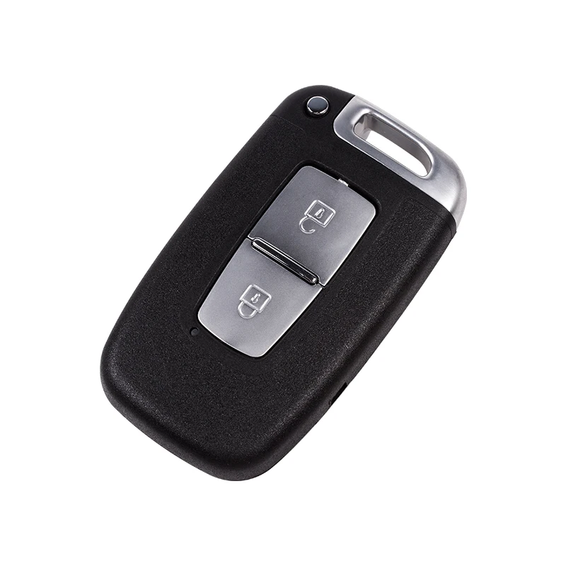 VDIAGTOOL 5pcs Vstop brez ključa Fob Pokrov 2 Gumbi Daljinskega Avto Ključ za Pametne Kartice Lupini Prazno Primeru, Primerni Za Hyundai Genesis Coupe Sonata 2