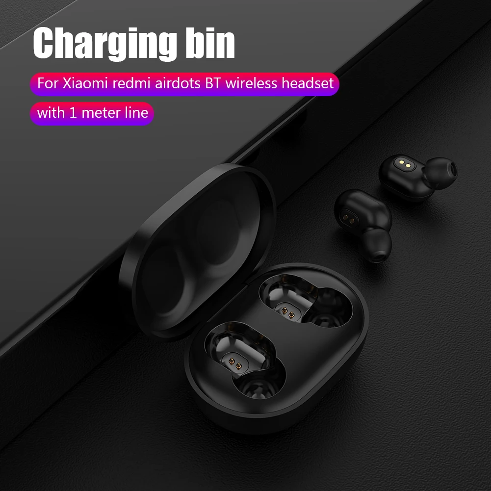 Brezžične Bluetooth Slušalke Stereo Slušalke Gaming Slušalke Športne Čepkov Polnilnik Polje za Xiaomi Redmi AirDots Čepkov 3