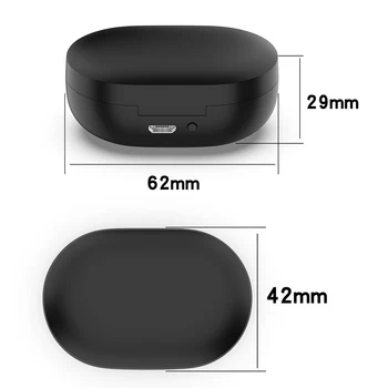 Brezžične Bluetooth Slušalke Stereo Slušalke Gaming Slušalke Športne Čepkov Polnilnik Polje za Xiaomi Redmi AirDots Čepkov 2