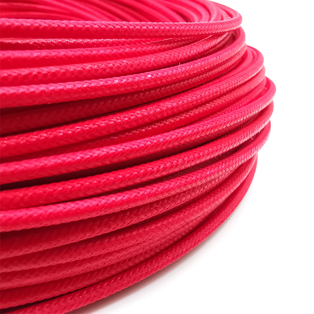 22AWG 0.35 kvadratni milimeter žice kabel zaviralci gorenja silikonske gume steklenih vlaken visoke temperature, odpornost napajalni kabel, mehka, 1