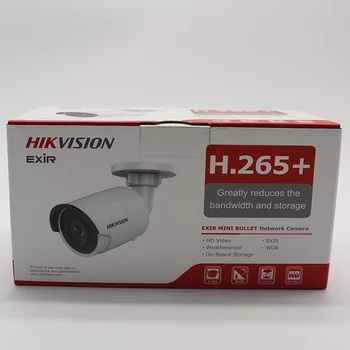 Hikvision 4mp IP kamero DS-2CD2043G0-I IR30m Omejeno Bullet Omrežna Kamera zamenjajte DS-2CD2042WD-I poe H. 265 vodoodporni fotoaparat ip67 5