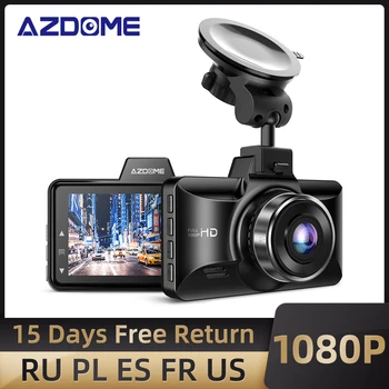 AZDOME M01 Pro Dash Cam 3-palčni 2.5 D IPS Zaslon Avto DVR Snemalnik Full HD 1080P Avto Video Snemalnik Dashcam Dash Snemanje 4
