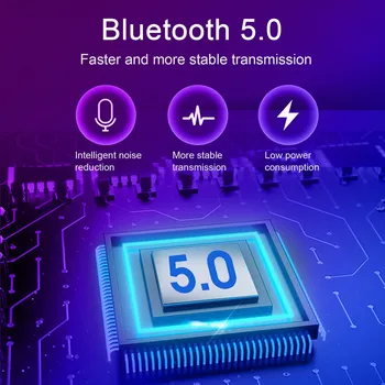 Brezžični Čepkov Bluetooth 5.1 TWS S100 slušalke za Samsung Xiaomi Huawei pametni Telefon 3D Glasbe Športe Z Dvojnim Mikrofonom 0