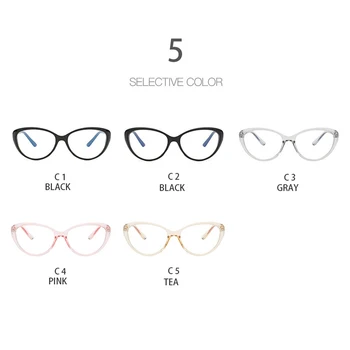 Retro CatEyes Očal Okvir Blagovne Znamke Letnik Ženske Moški Optični Jasno Očala Za Kratkovidnost Očal Okvir Očal Očala 2