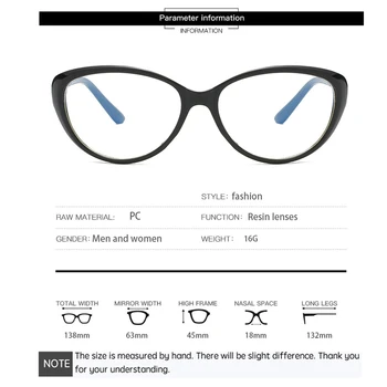 Retro CatEyes Očal Okvir Blagovne Znamke Letnik Ženske Moški Optični Jasno Očala Za Kratkovidnost Očal Okvir Očal Očala 4