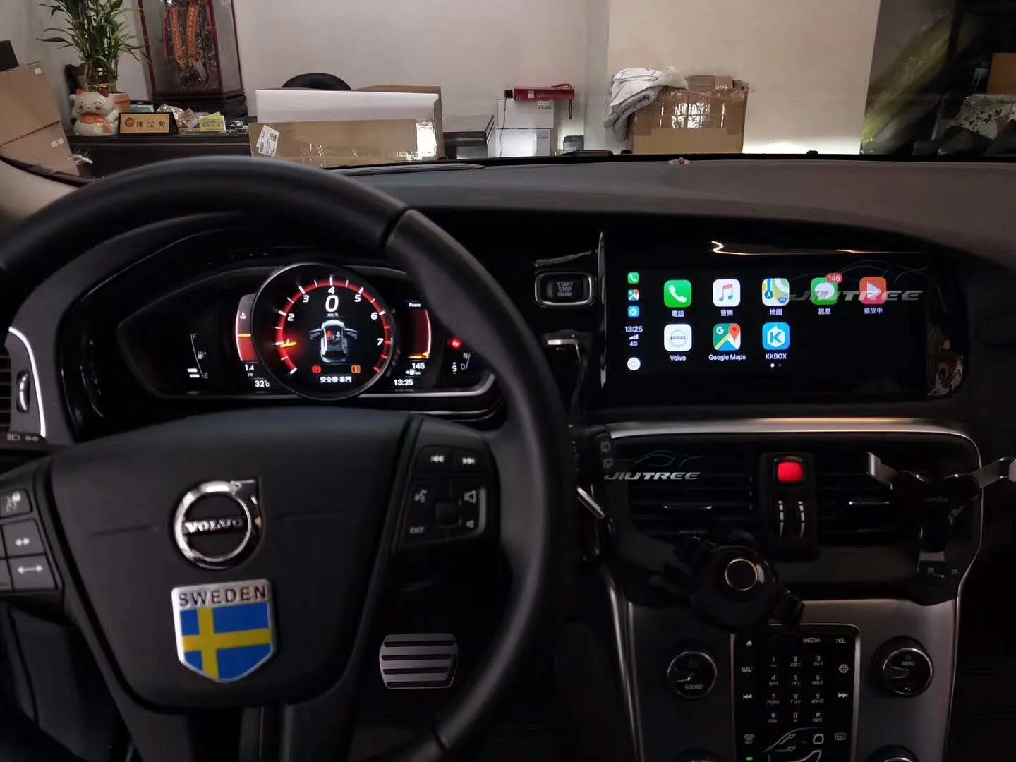 2 din android autoradio za Volvo V40 2011-2018 HD zaslon na dotik večpredstavnostna DVD predvajalnik, Stereo vodja enote z AHD Fotoaparat Carplay 3