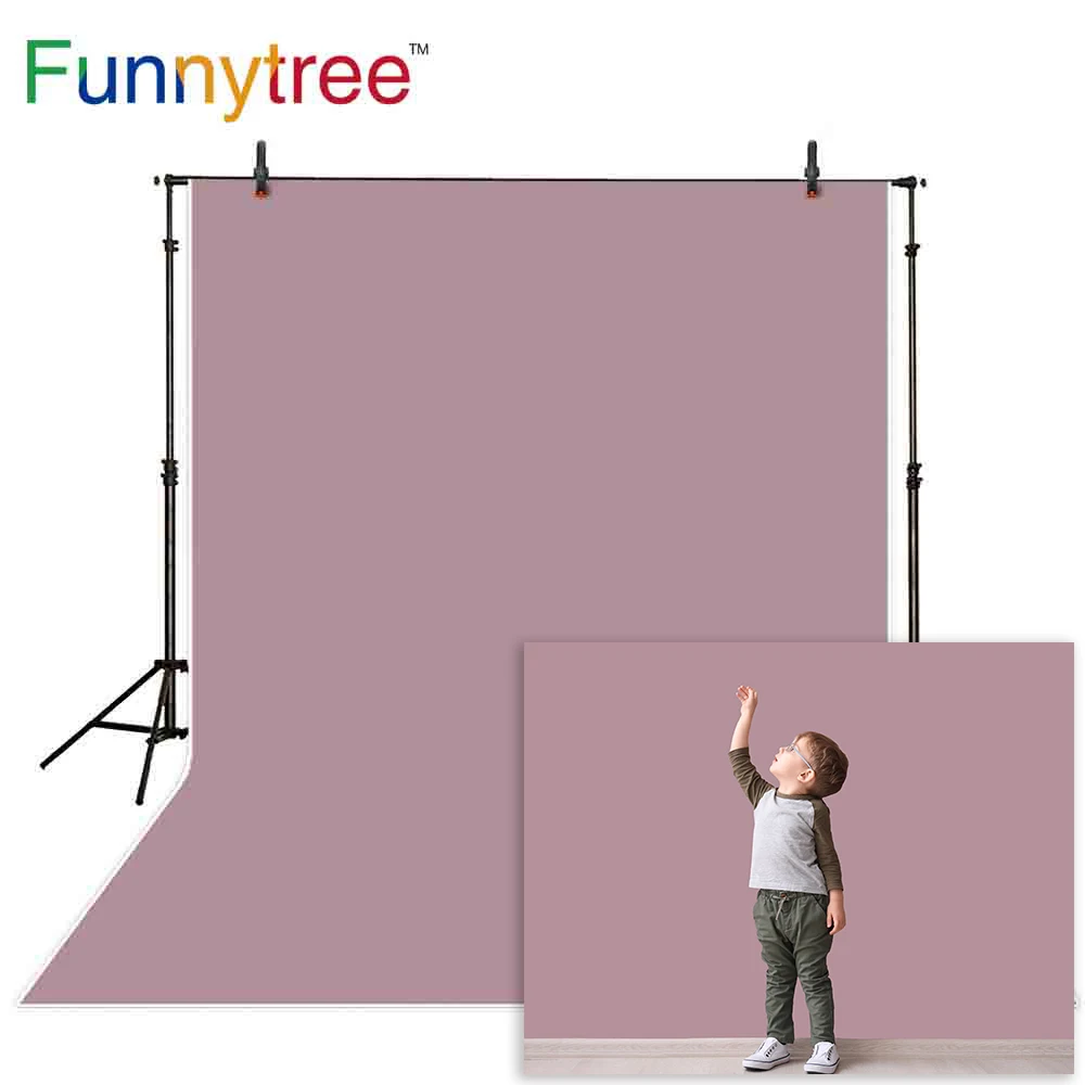 Funnytree novo leto ozadju photophone Temno siva vijolična barva Baby Ozadje fotografiji foto studio portret photobooth 2