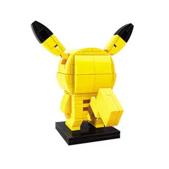 TOMY Pokémon gradnik, igrače, risanke gradnik skupščine Pikachu Squirtle Blastoise Eevee dejanje slika modela otrok darilo 2865
