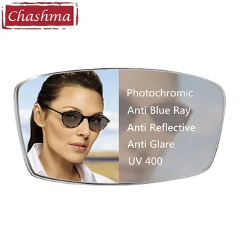 Chashma Leče za Oči Prehod Tanke Anti Blue Ray Temno Photochromic Chamleon Leče z Anti Glare UV Zaščita za Steklo 28813
