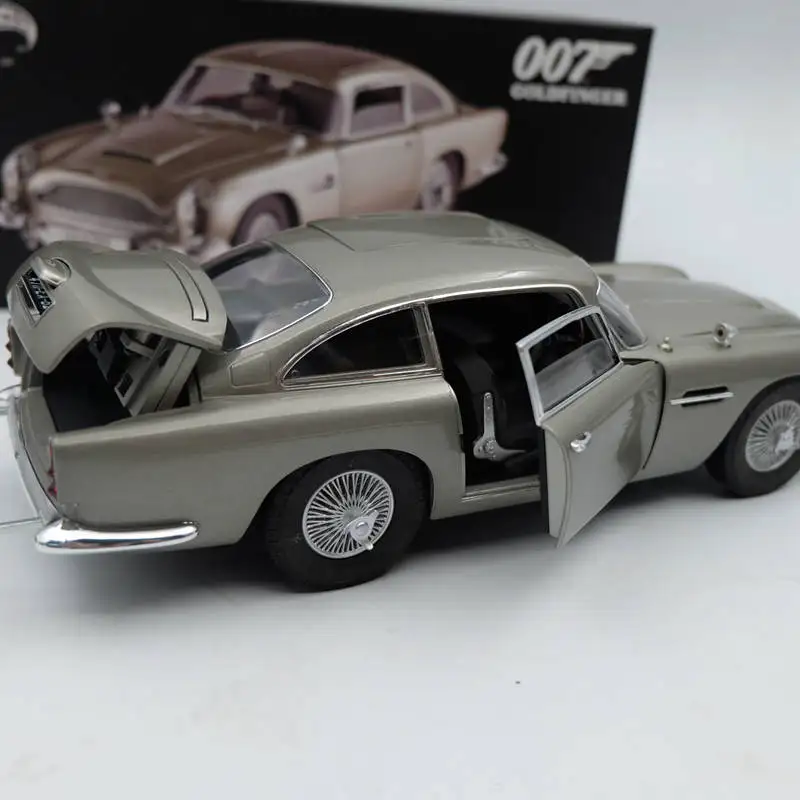 HotWheels 1:18 Diecast Avto Model Edition Aston-Martins DB5 Goldfinger 007 JAME Obveznice BLY20 Zbirka vozila z Original Škatlo 1