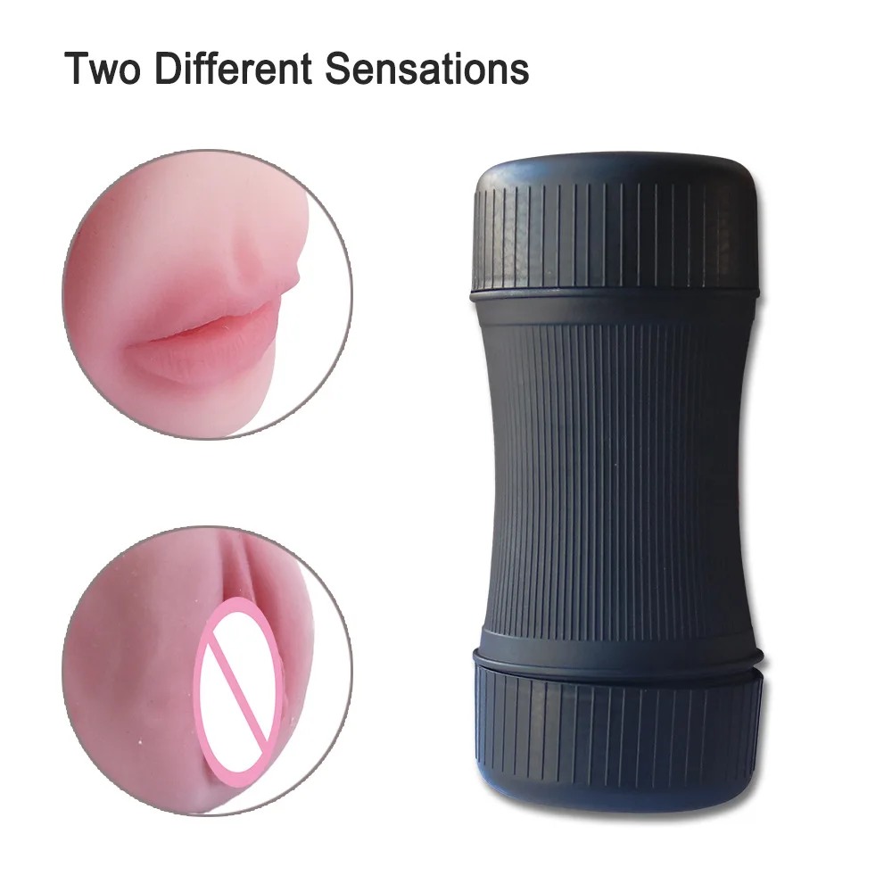 Sex Igrače za Moške Realistična Vagina Moški Masturbator Oralni Seks Žep Muco 3D Silikonski Vaginalne Suckking Pokal Aduct Izdelke, povezane s spolnostjo 2