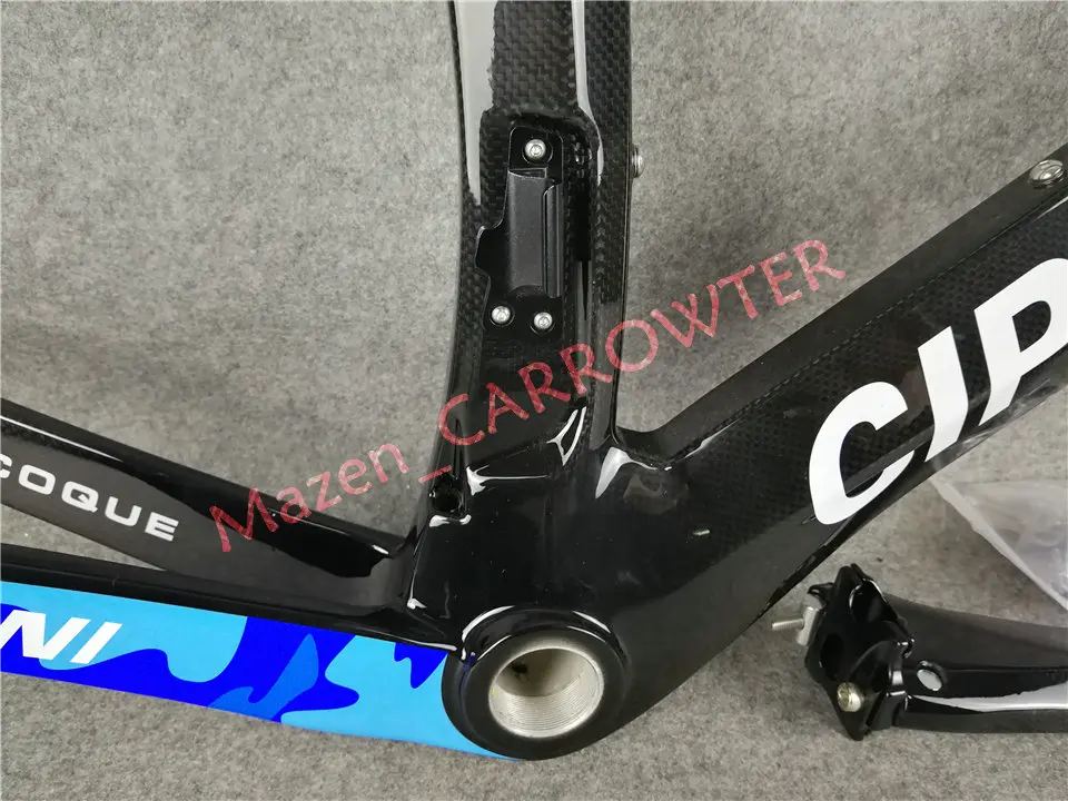 Prikrivanje Modra T1000 3K/1K CARROWTER izposoja Cipollini NK1K karbonsko cestno kolo okvirji z BB68/BB30 Mat/Sijajni 2