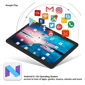 2020 Najnovejši 10 Palčni tablični računalnik Android 8.0 Jedro Octa 6GB RAM 128GB ROM 3G 4G FDD LTE Wifi, GPS Bluetooth Telefonski klic Tablet pc 0