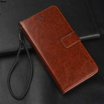 Redmi Opomba 8 8T držalo za kartico pokrov primeru za Xiaomi Redmi Opomba 8 Pro Pu usnjena torbica, denarnica flip pokrov 4