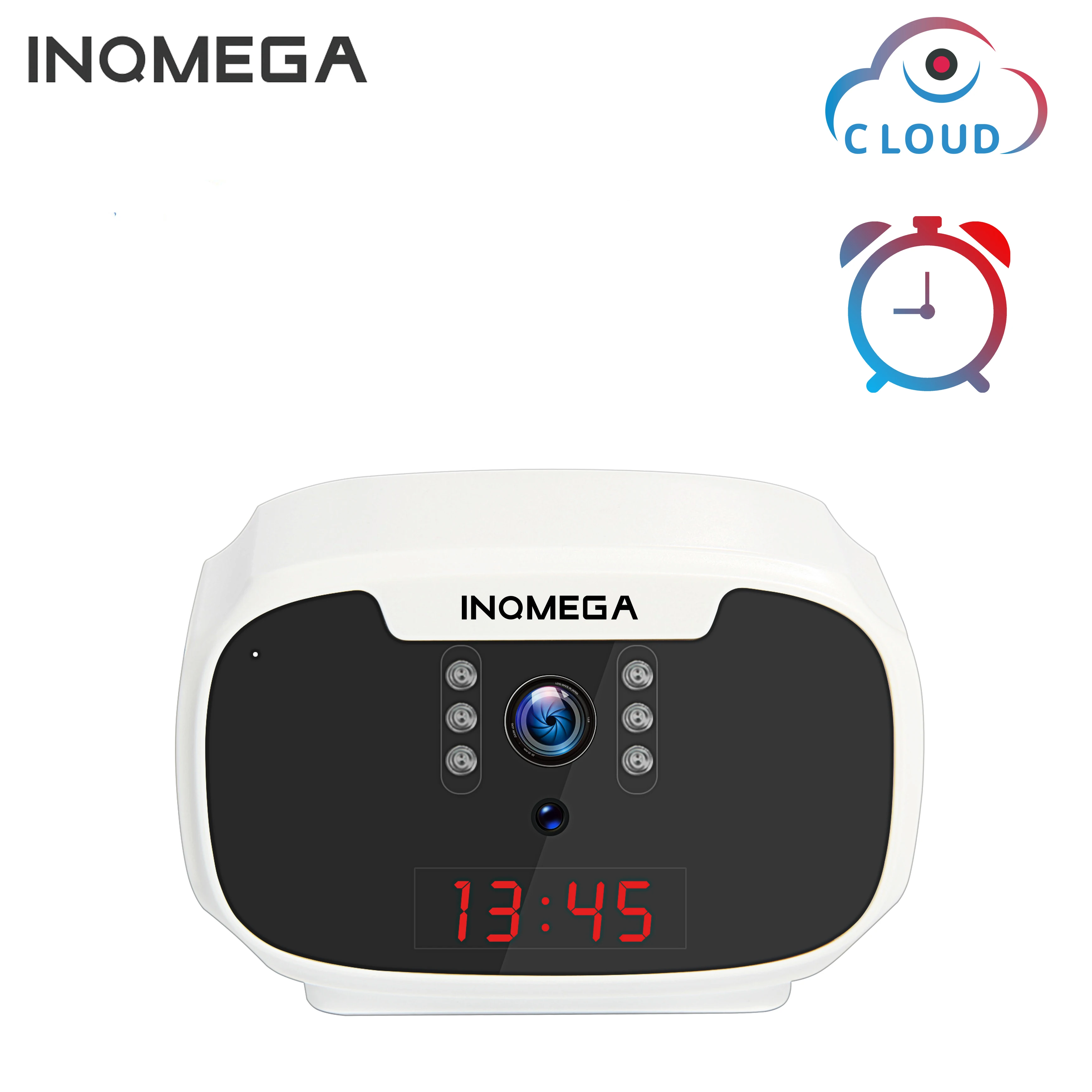 INQMEGA Mini 1080P WiFi Kamera Brezžična Ura Fotoaparata Home Security Kamera IP CCTV Nadzor IR Nočno Vizijo Motion Detect 3