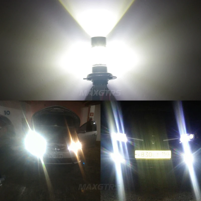 2x H7 9006 HB4 9005 HB3 H8 H11 Avto LED Luči 100W Žarnice CREE Čip XBD DRL Dnevnih Luči Avtomobilov, Luči za Meglo Žarnica 2