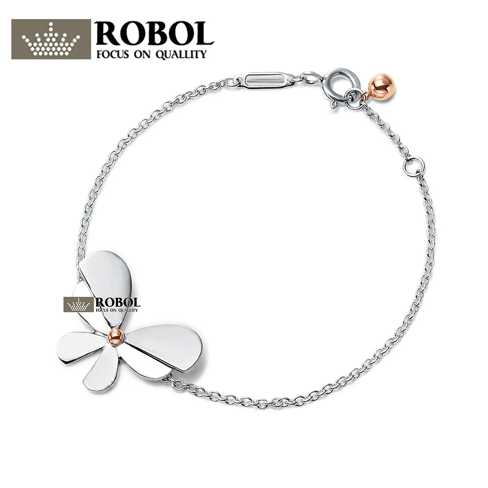 Visoka kakovost in izvirno 925 sterling srebro sonce cvet firefly metulj obroč ogrlico, ki je primerna za ženske, da se udeležijo stranko poroko 4