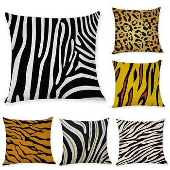 Moda nove živalske kože vzorec leopard, tiger vzorec zebra vzorec perilo objem prevleke za avto dom dekoracijo kavč, blazine pokrov 30987