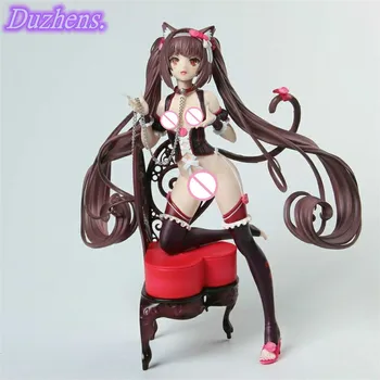 [Na zalogi] NEKOPARA chocolat in vanilije Seksi dekleta Anime PVC figuric igrače Anime slika odraslih Model lutka Darila 0