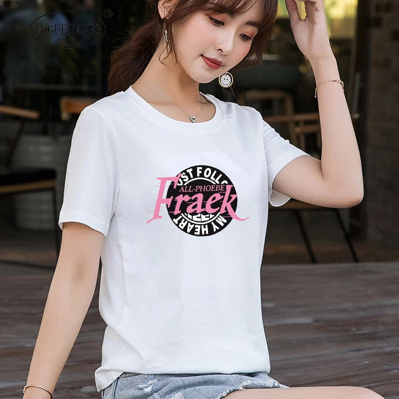 2020 poletje novi modi ženske obleke krog vratu t-shirt kratek rokav korejski svoboden slog priložnostne dno tiskanje bodycon vrhovi 5