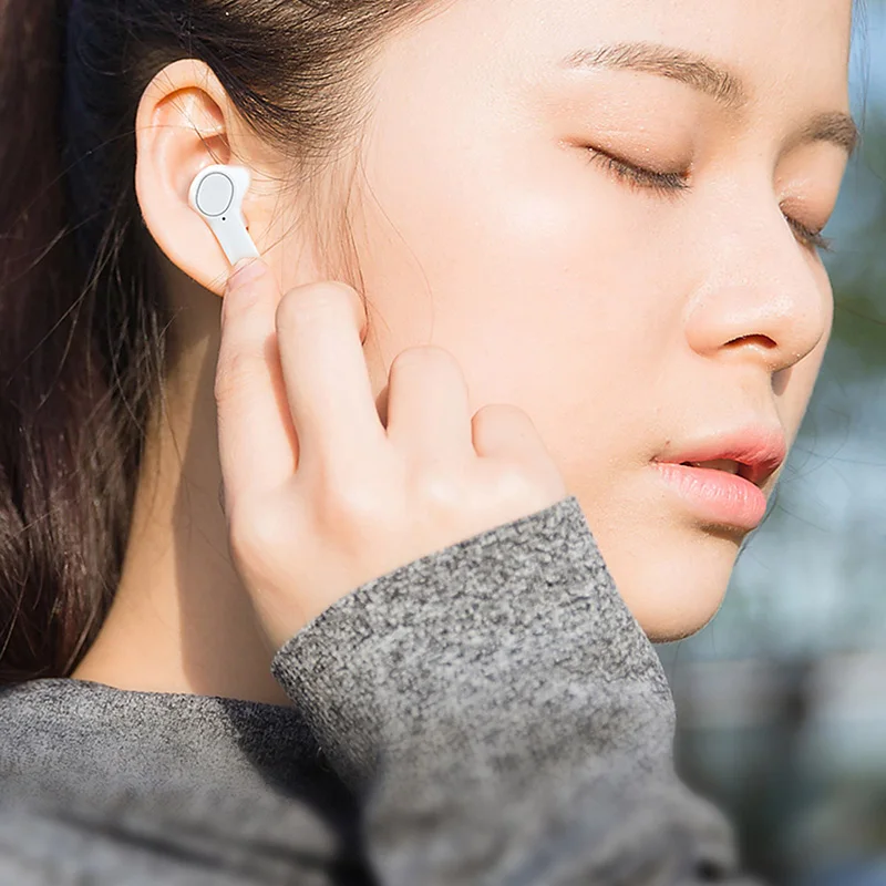 Original Lenovo Bluetooth Slušalke Brezžične Slušalke Stereo Zvok Čepkov Touch Kontrole za Zmanjševanje Hrupa HD Klic Športne Slušalke 2