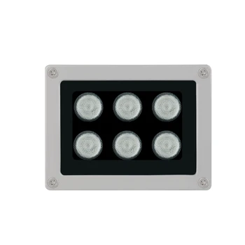 Novo Infrardeče Luči 6 Močna LED Nočno Vizijo Obseg 45/60 Stopnjo 850nm Alu luč za ostrenje lučka za Varnost IP CCTV Kamere 4