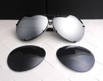 2018 Vroče prodati zamenljivi 8478 sončna očala Zamenljive Leče, moški ali ženske, modni UV400 zaščito letalstva sončna očala tmall 33203
