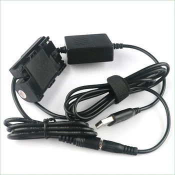5V USB LP-E6 DR-E6 ACK-E6 Nadomestno Baterijo, Adapter DC Napajanje Banka Za Canon EOS 5D Mark II III IV / 6D Mark II / 7D Mark II 34098