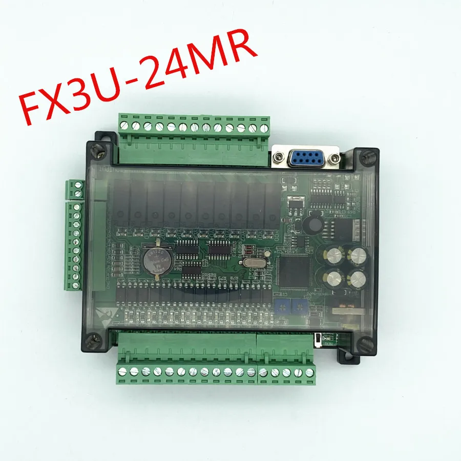 FX3U-24MR visoke hitrosti domače PLC industrijski nadzorni odbor z ohišjem, ki je z 485 komunikacija 0