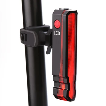 USB Polnilna Luč Kolo opozorilna Lučka Kolesarska LED Rep lahka Nepremočljiva MTB RoadBike Izposoja Zadnje Luči Nazaj Lučka pajek 4