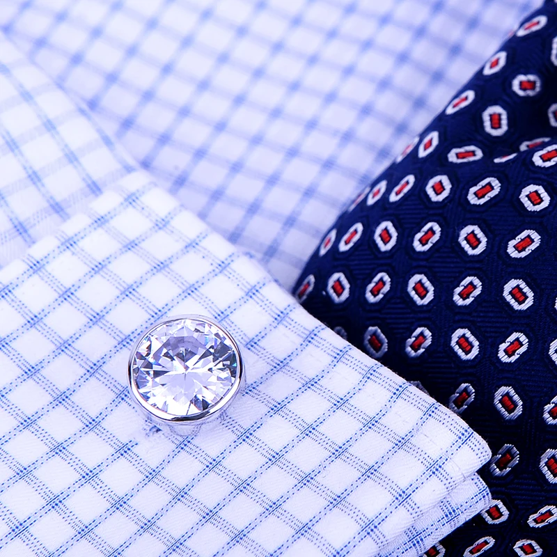 KFLK majica zapestne gumbe za moški ženska modna blagovna Znamka, ki s Kristalno manšetni poročno Darilo Gumbi Visoke Kakovosti gostov 2