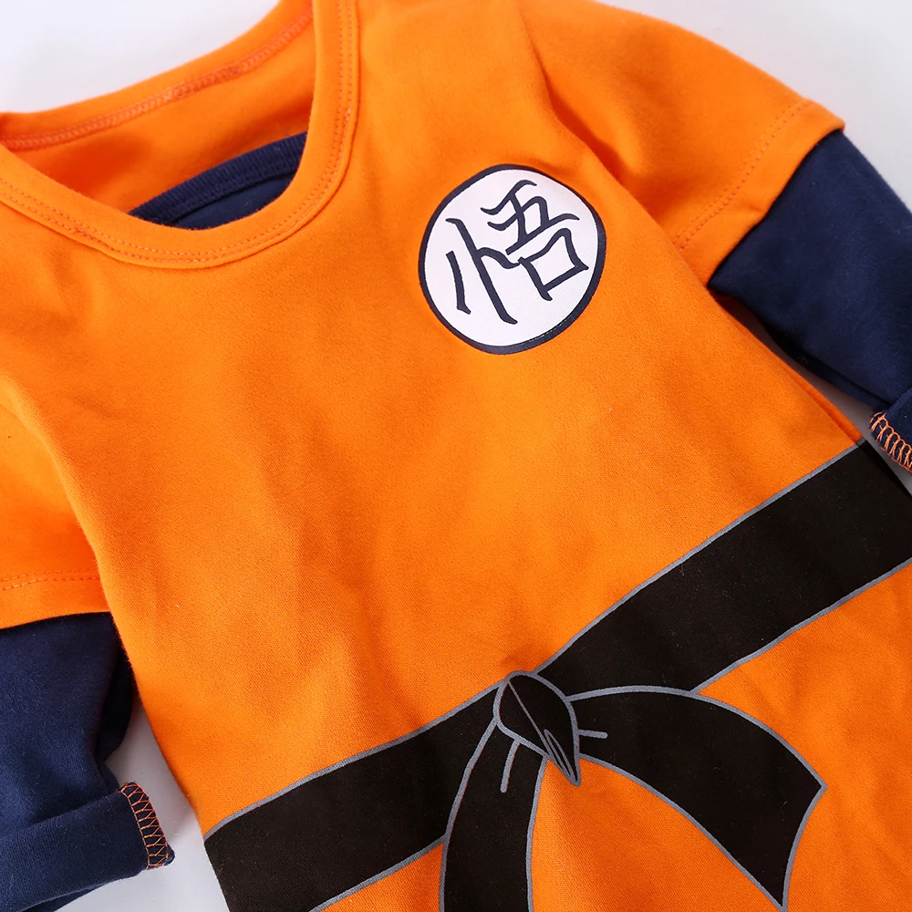Anime Noša Newborn Baby Boy Oblačila Novo Rojen Oblačila Za Malčke Romper Onesie Jumpsuit Pižamo Obleko Babygrow Otrok Skokih 1