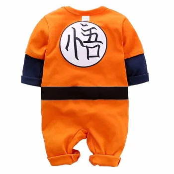 Anime Noša Newborn Baby Boy Oblačila Novo Rojen Oblačila Za Malčke Romper Onesie Jumpsuit Pižamo Obleko Babygrow Otrok Skokih 4
