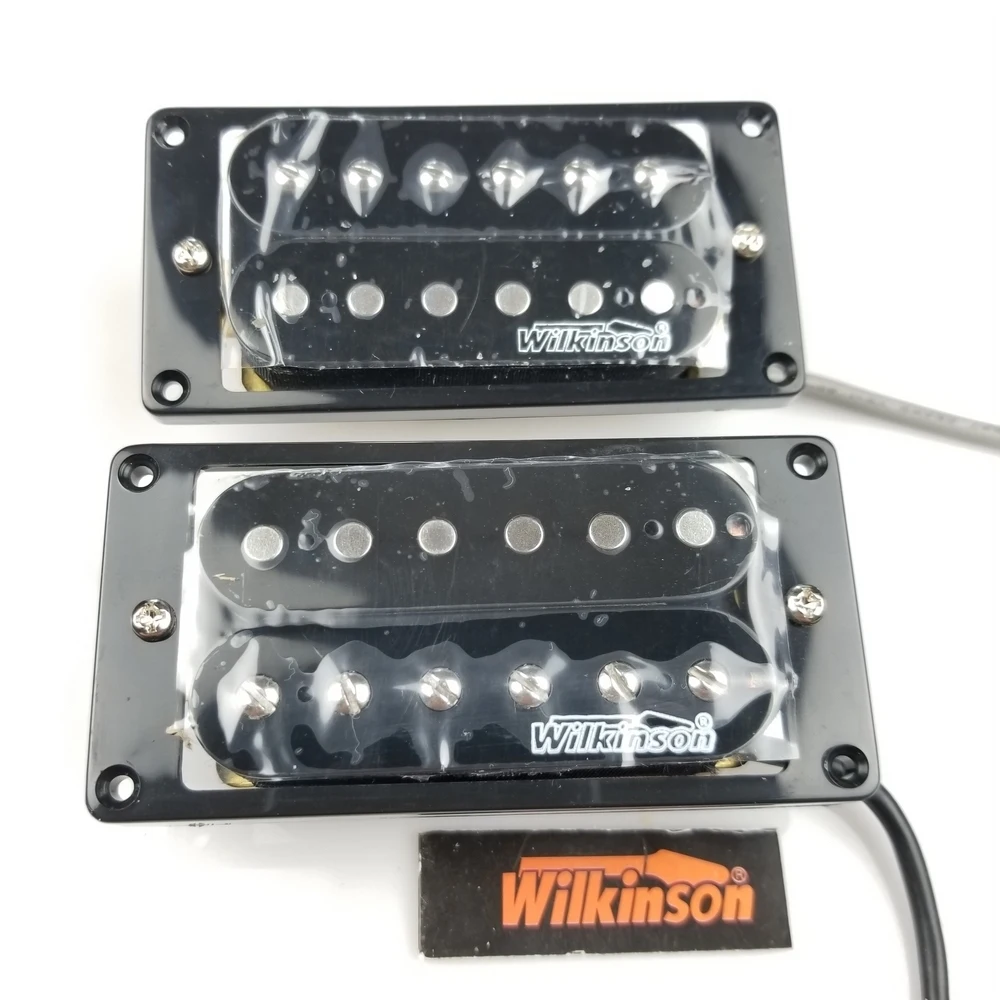 Wilkinson Black odpiranje Dvojno tuljavo Električna Kitara Humbucker Pickups (Most & Vratu Par) 3