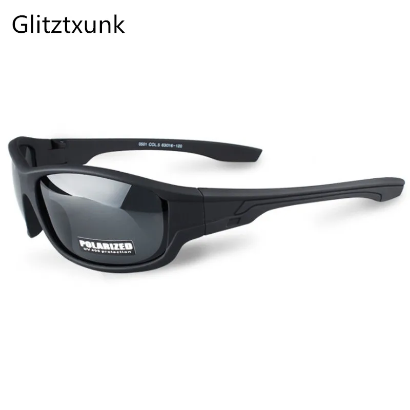 Glitztxunk 2020 Novo Črno Polarizirana sončna Očala Moški Šport sončna Očala UV400 Prostem Vožnje Ribiška Očala Modni Očala 1