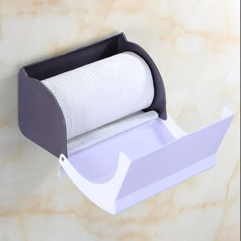 GURET Nepremočljiva Toaletni Papir Držalo za Plastične Wall Mount papirnato Brisačo Razpršilnik Za Wc, WC, Kopalnica, Oprema Ustvarjalne Pladenj 3