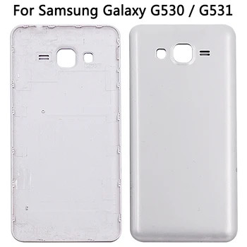 10PCS Za Samsung Galaxy G530 G530H / G531 Hrbtni Pokrovček Zadnje Plastike + Sredini Okvirja Ploščo Polno Stanovanje Primeru Nove G530 Pokrov Baterije 0