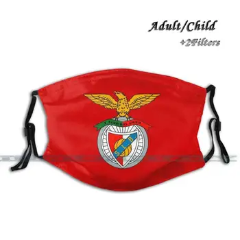 Sl Benfica Večkratno Uporabo Masko, Nastavljiv Stroj Sam Modni Fase Maske Vermelhos Emblema Campeonato Iz Mnogih Eno 36971